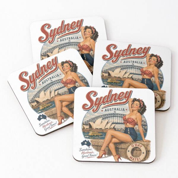 Item preview, Pinup SYDNEY AUSTRALIA Variant  designed and sold by PINDROPPA.