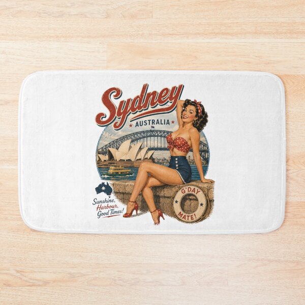 Item preview, Pinup SYDNEY AUSTRALIA Variant  designed and sold by PINDROPPA.
