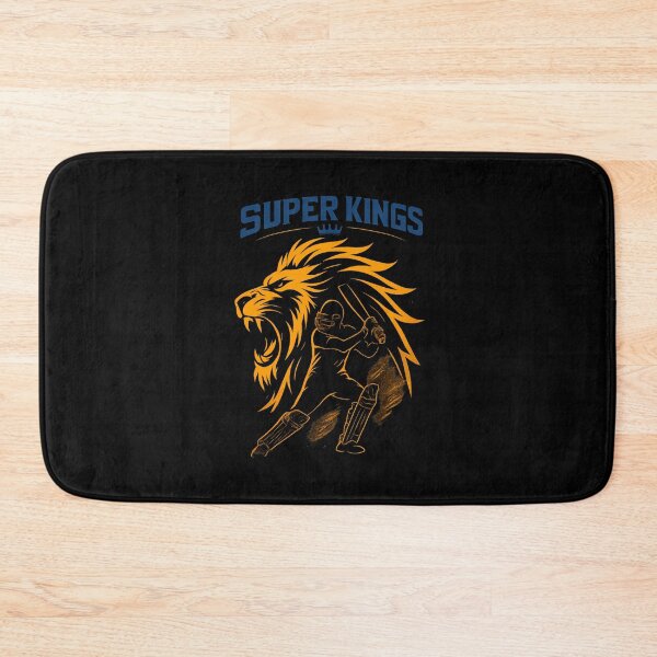 Item preview, New Super Kings Cricket Fan Art - Roaring Lion designed and sold by Crick-Art.
