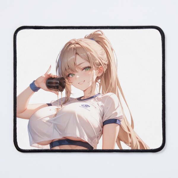Item preview, Cute Anime Sport Gym Girl Waifu  designed and sold by Ericks0087.