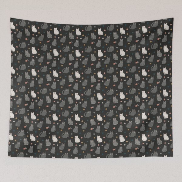 Item preview, Bonny British Shorthairs | Cat Seamless Pattern designed and sold by sundayclay.
