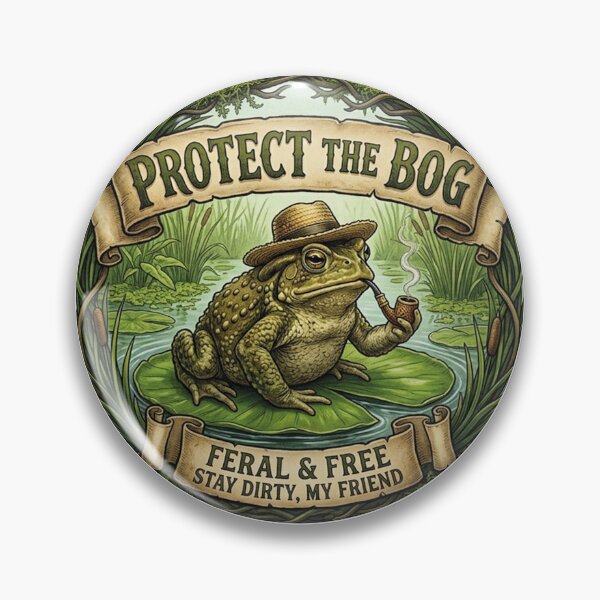 Item preview, Protect the Bog. Stay Dirty, My Friend designed and sold by artblooming03.