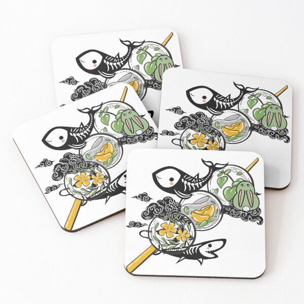 Item preview, Botanical Bubbles and Skeleton Fish designed and sold by Kanniax.