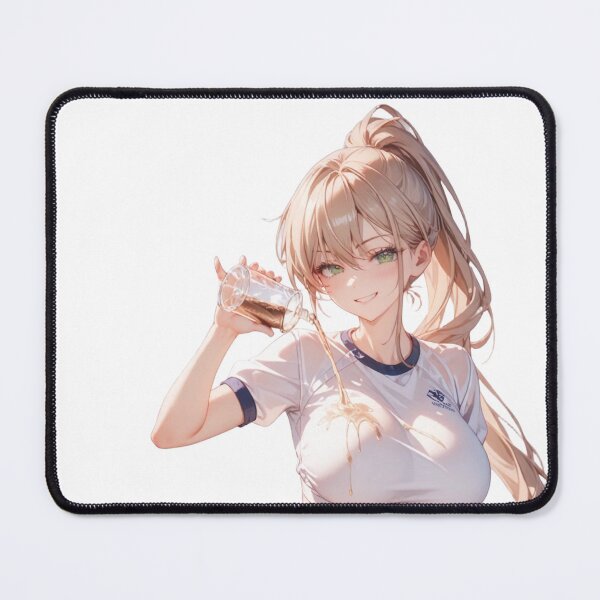Item preview, Cute Anime Sport Gym Girl Waifu  designed and sold by Ericks0087.