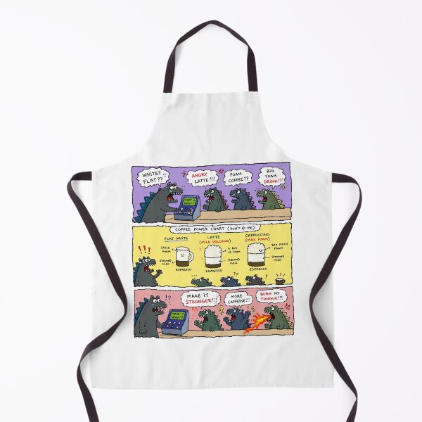 Item preview, Angry Latte Monster Meme Retro Coffee Comic designed and sold by NatureStyle555.