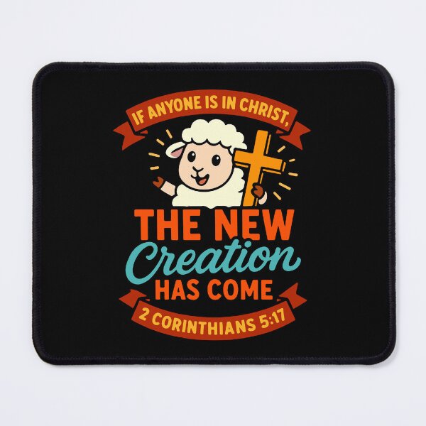 Item preview, 2 Corinthians 5:17 If Anyone is in Christ The New Creation Has Come designed and sold by plushism.