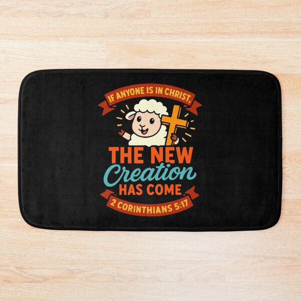 Item preview, 2 Corinthians 5:17 If Anyone is in Christ The New Creation Has Come designed and sold by plushism.