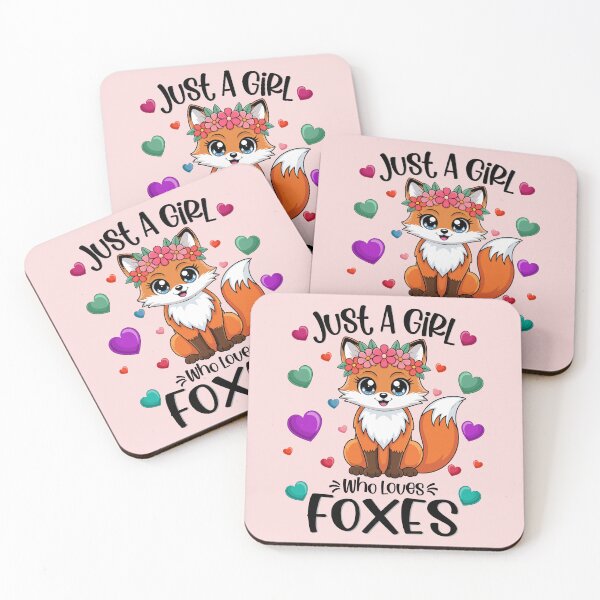Item preview, Just A Girl Who Loves Foxes designed and sold by jordyline.