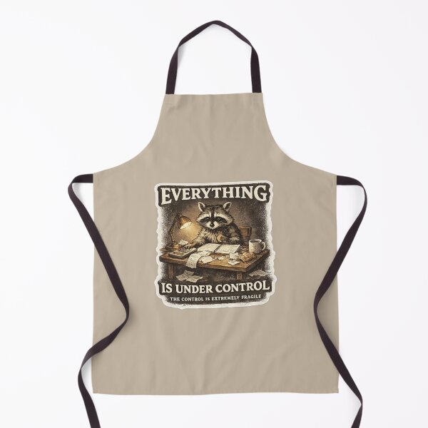 Item preview, Everything Is Under Control Raccoon Funny Wildlife Design designed and sold by ChirpInc.