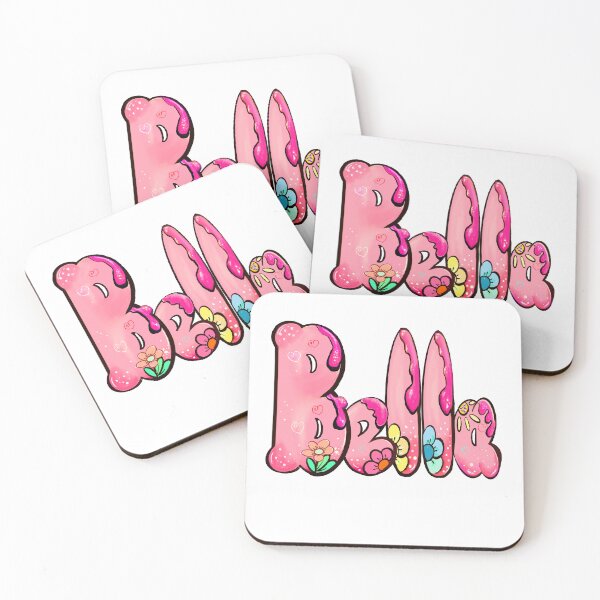 Item preview, Bella The Top 10 best personalized gifts Isabel Isabella Izabel pink floral personalised Graffiti name Bella designed and sold by Artonmytee.
