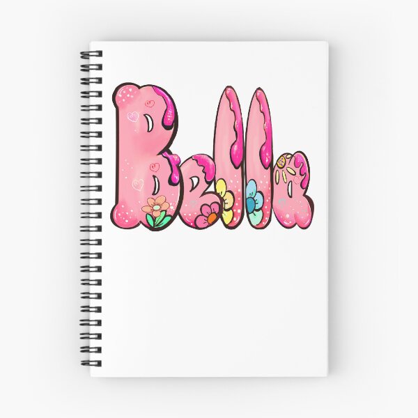 Item preview, Bella The Top 10 best personalized gifts Isabel Isabella Izabel pink floral personalised Graffiti name Bella designed and sold by Artonmytee.