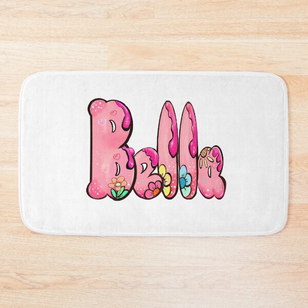 Item preview, Bella The Top 10 best personalized gifts Isabel Isabella Izabel pink floral personalised Graffiti name Bella designed and sold by Artonmytee.