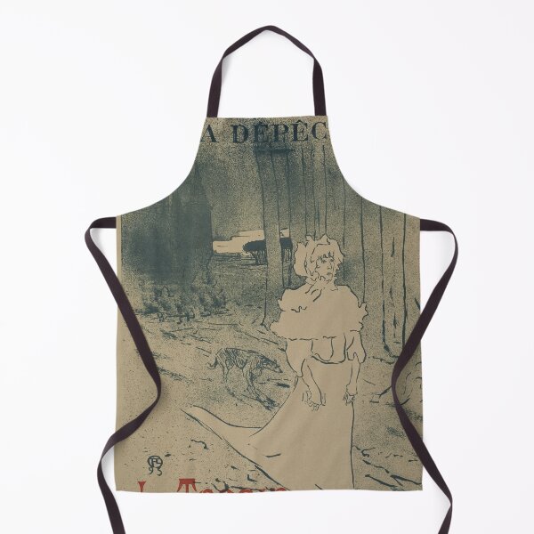 Item preview, La Dépêche Le Tocsin by Henri de Toulouse-Lautrec | Moody Art Nouveau Vintage Poster Print designed and sold by artofuniverse.