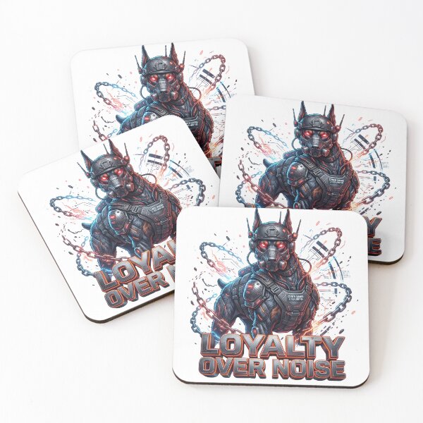 Item preview, Doberman Loyalty Over Noise Artwork designed and sold by pradeepvisuals.