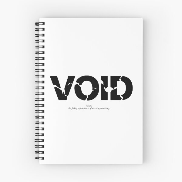 Item preview, Void Cracked Typography designed and sold by NOISEFORM.