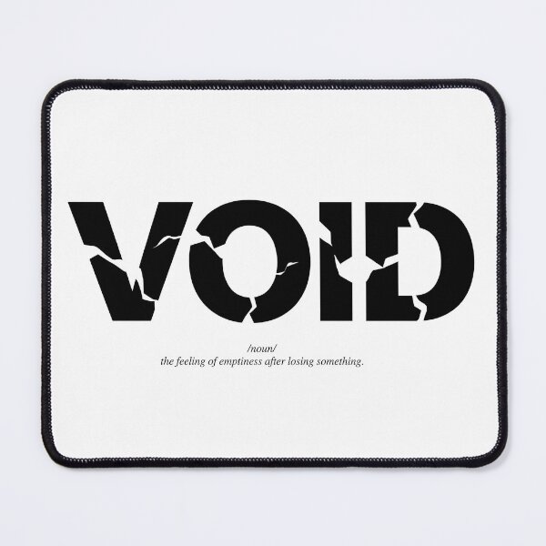 Item preview, Void Cracked Typography designed and sold by NOISEFORM.