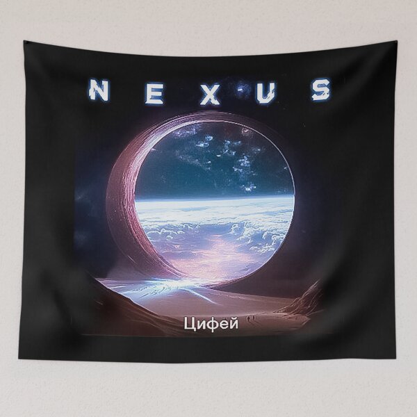 Aperçu de l'œuvre Nexus Céleste - Astrolabe Doré de Géométrie Sacrée créée et vendue par Tokraz-art.