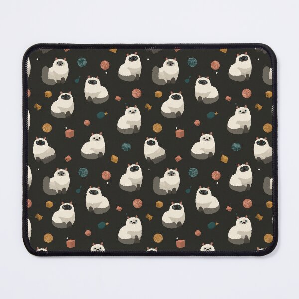 Item preview, Restful Ragdolls | Ragdoll Cat Seamless Pattern designed and sold by sundayclay.