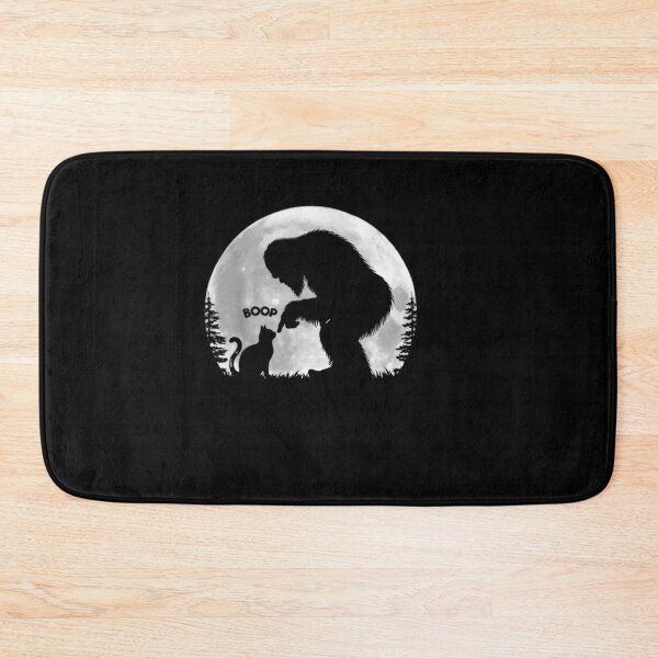 Item preview, Fun Hand Boop Nose Bigfoot Sasquatch Cat Full Moon designed and sold by trendnest_shop.