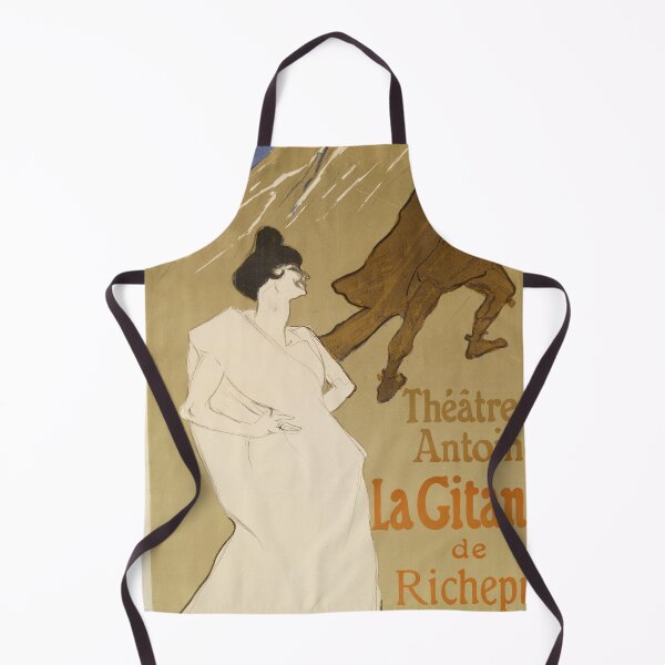 Item preview, La Gitane Théâtre Antoine by Henri de Toulouse-Lautrec | Vintage Art Nouveau Theater Poster Print designed and sold by artofuniverse.