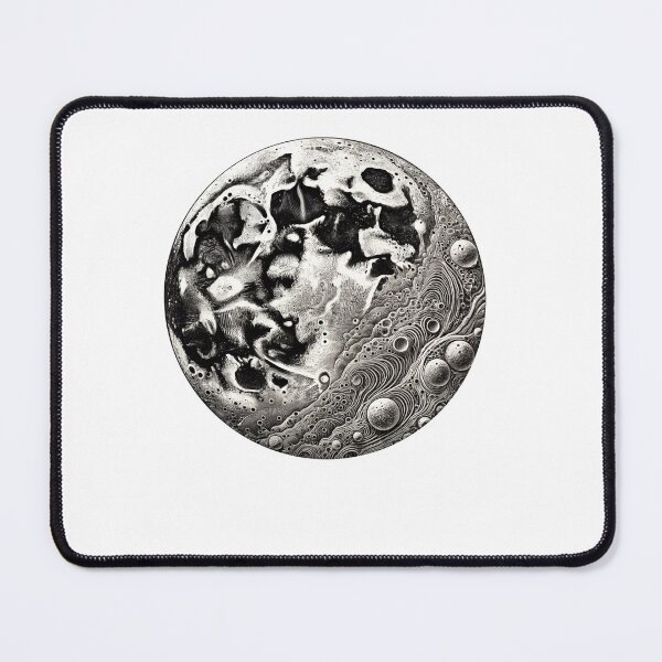 Item preview, Detailed Lunar Moon designed and sold by SiarheiYur.