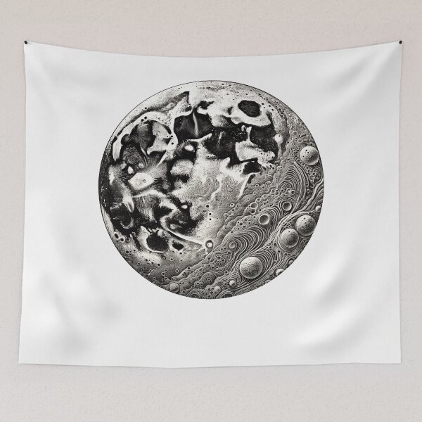 Item preview, Detailed Lunar Moon designed and sold by SiarheiYur.