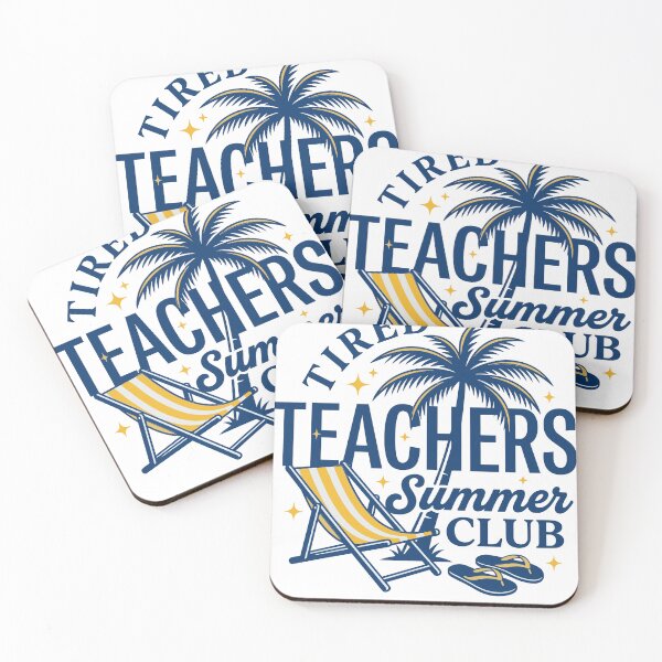 Item preview, Tired Teachers Summer Club Last Day of School designed and sold by KroghDs.