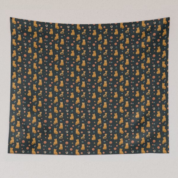 Item preview, Glorious Gingers | Ginger Cat Seamless Pattern designed and sold by sundayclay.
