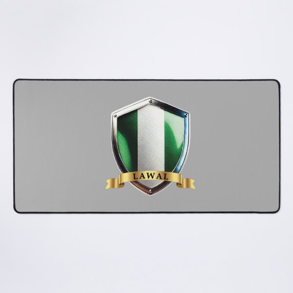 Item preview, Lawal Nigerian Heritage Crest Shield designed and sold by Highlandkings.