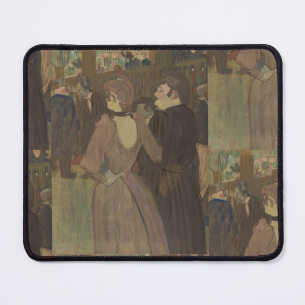Item preview, La Goulue and Her Sister by Henri de Toulouse-Lautrec | Vintage Paris Cabaret Art Print designed and sold by artofuniverse.