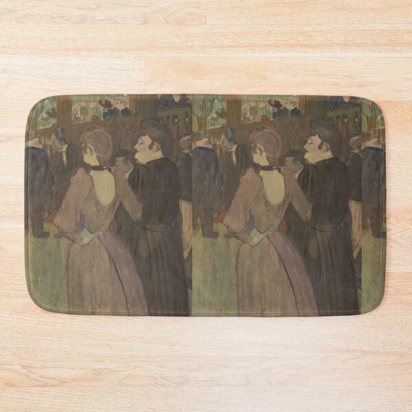Item preview, La Goulue and Her Sister by Henri de Toulouse-Lautrec | Vintage Paris Cabaret Art Print designed and sold by artofuniverse.