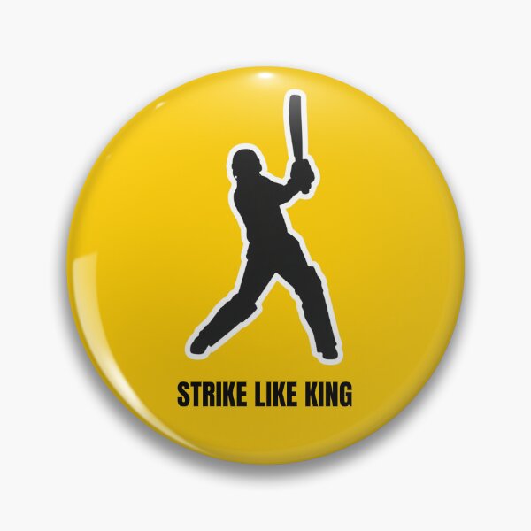 Item preview, New Cricket Batsman Silhouette Sticker | Minimal Sports T-Shirt Design designed and sold by Crick-Art.
