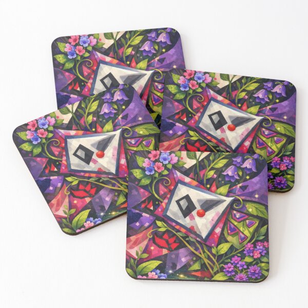 Item preview, Botanical Abstract Fusion | Geometric Garden Dreamscape designed and sold by LuxuryApparels.