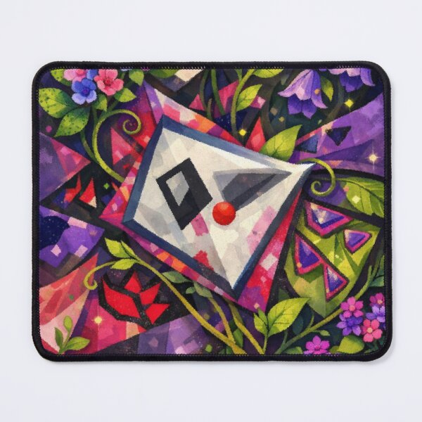 Item preview, Botanical Abstract Fusion | Geometric Garden Dreamscape designed and sold by LuxuryApparels.