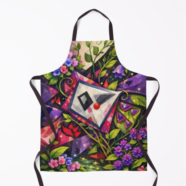 Item preview, Botanical Abstract Fusion | Geometric Garden Dreamscape designed and sold by LuxuryApparels.