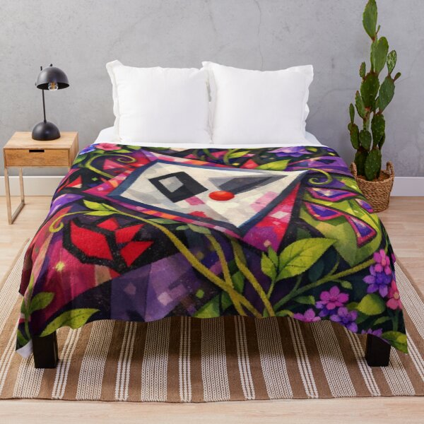 Item preview, Botanical Abstract Fusion | Geometric Garden Dreamscape designed and sold by LuxuryApparels.