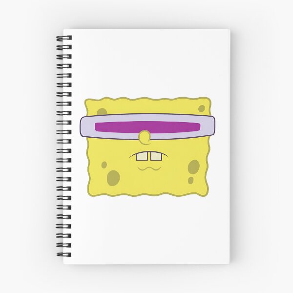 Artikelvorschau, SpongeBob Schwammkopf mit lila Brille entworfen und verkauft von AnzDigital.