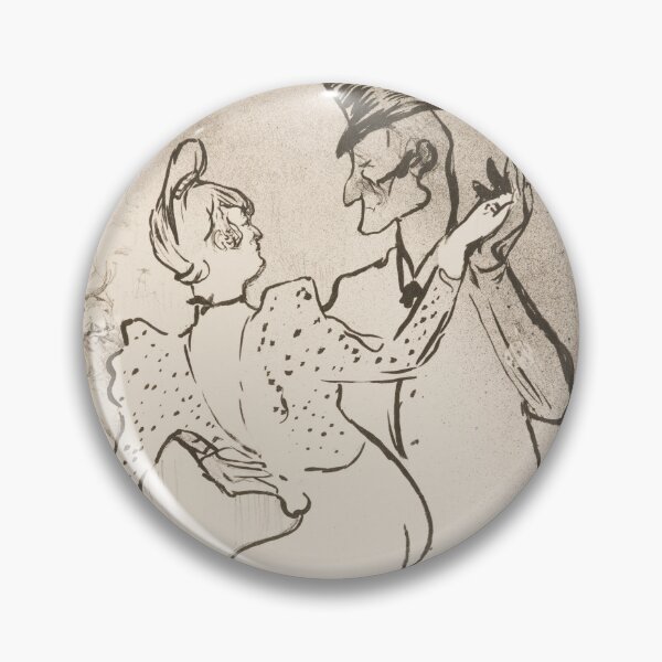 Item preview, La Goulue the Glutton by Henri de Toulouse-Lautrec | Vintage Belle Époque Dance Art Print designed and sold by artofuniverse.