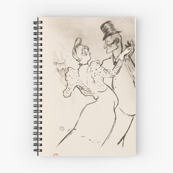 Item preview, La Goulue the Glutton by Henri de Toulouse-Lautrec | Vintage Belle Époque Dance Art Print designed and sold by artofuniverse.