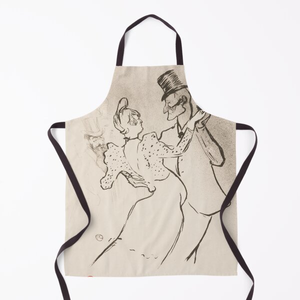 Item preview, La Goulue the Glutton by Henri de Toulouse-Lautrec | Vintage Belle Époque Dance Art Print designed and sold by artofuniverse.