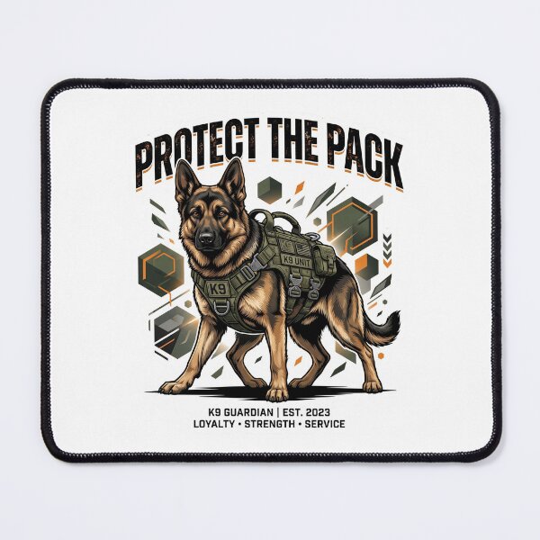 Item preview, German Shepherd Protect The Pack Design designed and sold by pradeepvisuals.
