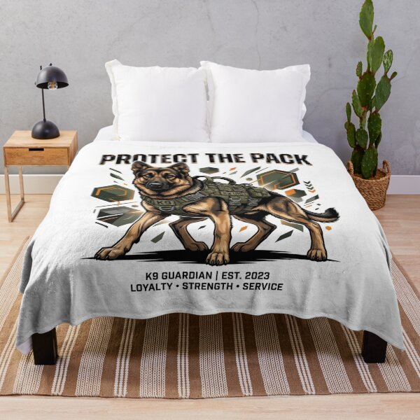 Item preview, German Shepherd Protect The Pack Design designed and sold by pradeepvisuals.