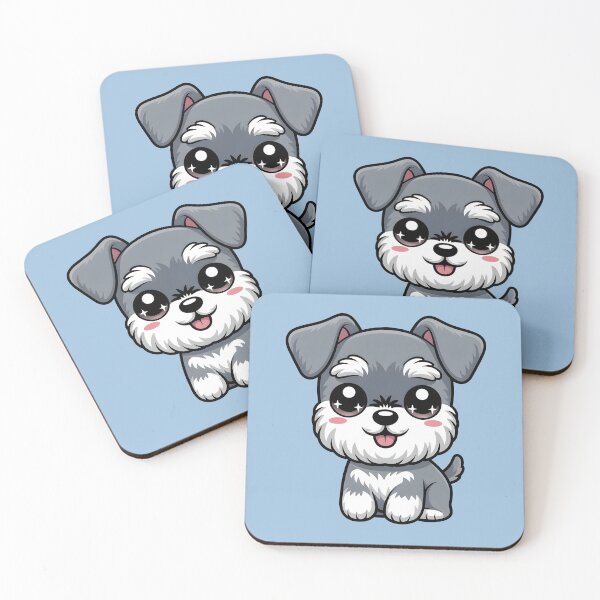 Artikelvorschau, Kawaii Schnauzer entworfen und verkauft von Moonody Designs.