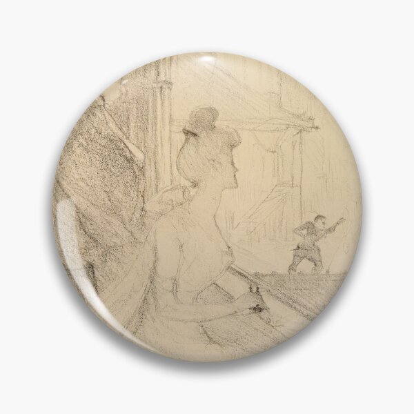 Item preview, La Loge at a Performance of Faust by Henri de Toulouse-Lautrec | Vintage Belle Époque Theatre Art Print designed and sold by artofuniverse.