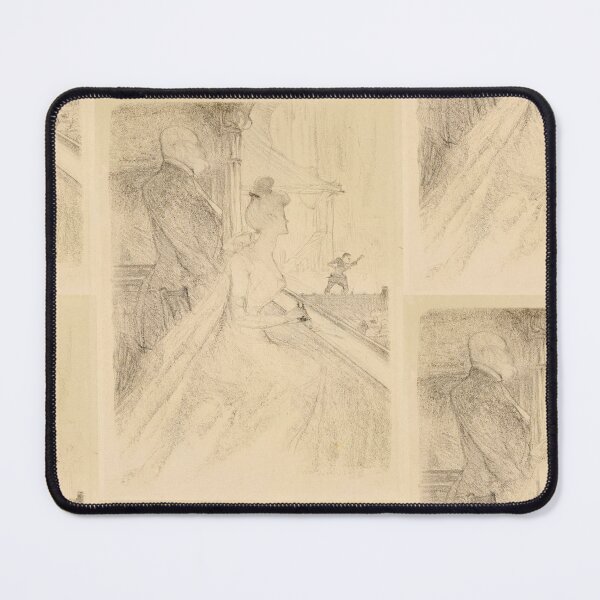Item preview, La Loge at a Performance of Faust by Henri de Toulouse-Lautrec | Vintage Belle Époque Theatre Art Print designed and sold by artofuniverse.