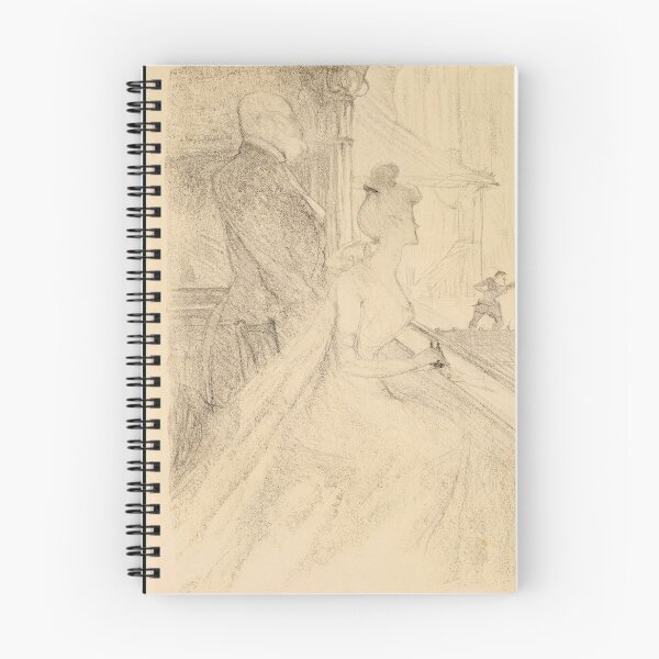 Item preview, La Loge at a Performance of Faust by Henri de Toulouse-Lautrec | Vintage Belle Époque Theatre Art Print designed and sold by artofuniverse.