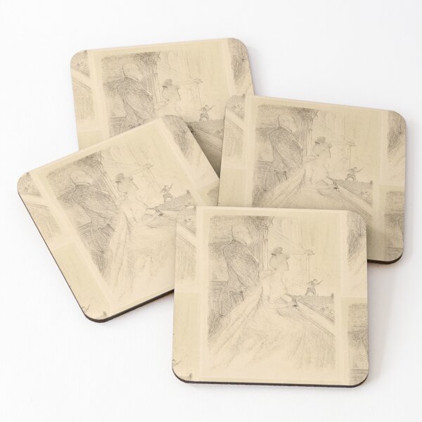 Item preview, La Loge at a Performance of Faust by Henri de Toulouse-Lautrec | Vintage Belle Époque Theatre Art Print designed and sold by artofuniverse.