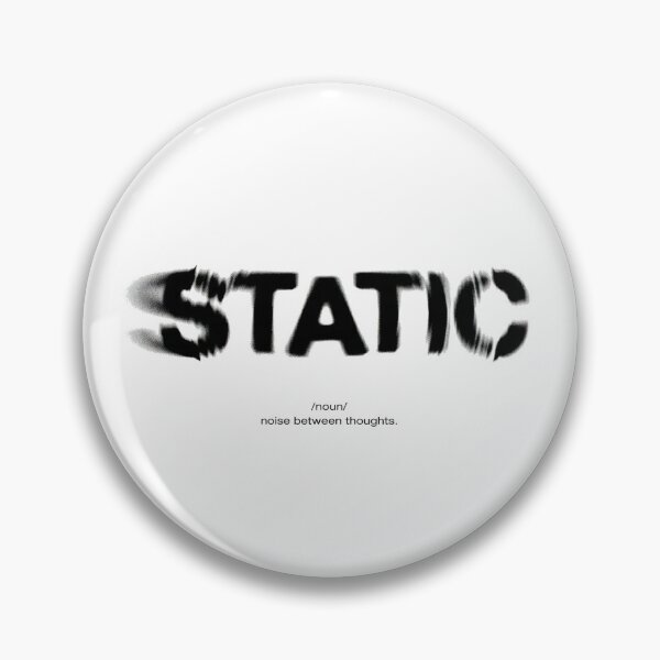 Item preview, Static Distorted Typography designed and sold by NOISEFORM.