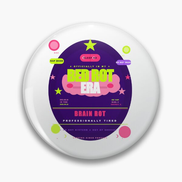 Item preview, Bed Rot Era Brain Rot Delulu Funny Gen Z Humor Gift designed and sold by Mega-Shopping.
