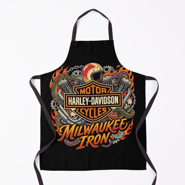 Item preview, Milwaukee Iron Harley Davidson American Motorcycle Culture Design designed and sold by enzoade.